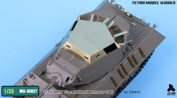 1/35 M10 Turret Roof Armour Set for Tamiya - Click Image to Close