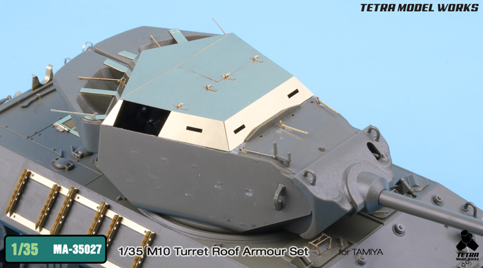 1/35 M10 Turret Roof Armour Set for Tamiya - Click Image to Close
