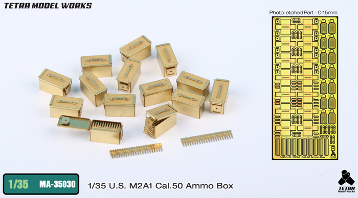 1/35 US M2A1 Cal.50 Ammo Box - Click Image to Close