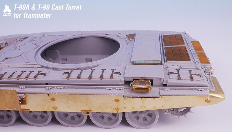 1/35 T-90A, T-90 MBT Detail Up Set for Trumpeter - Click Image to Close
