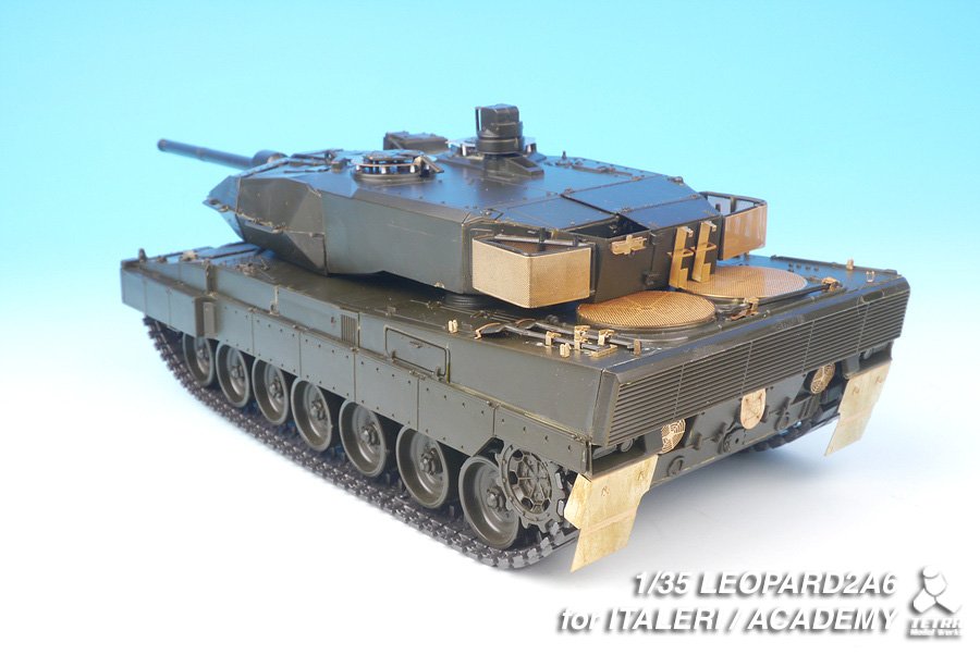 1/35 Leopard 2 A6 Detail Up Set for Italeri/Academy - Click Image to Close