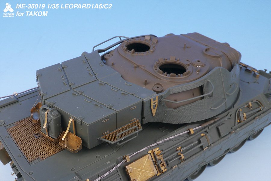 1/35 Leopard 1 A5 & C2 Detail Up Set for Takom - Click Image to Close