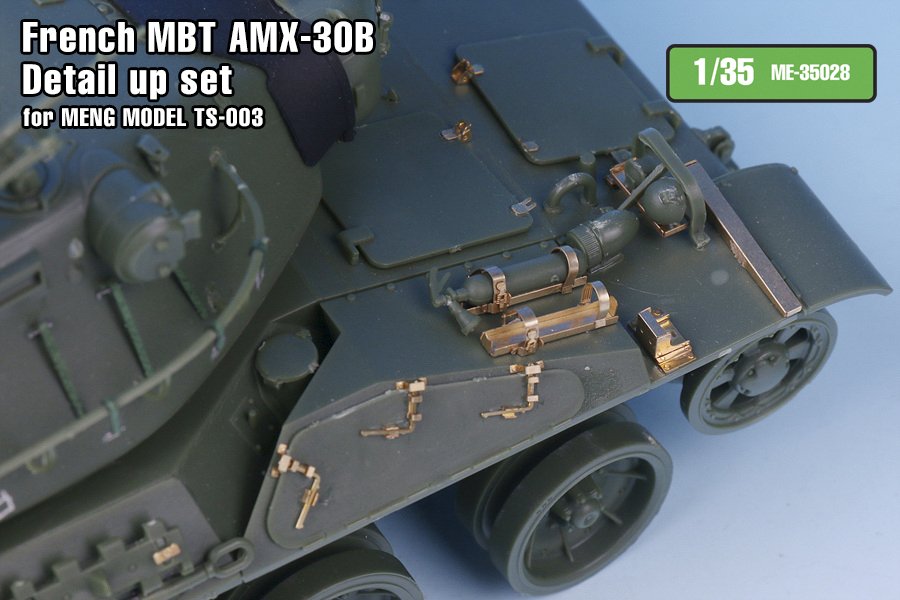 1/35 French MBT AMX-30B Detail Up Set for Meng Model - Click Image to Close