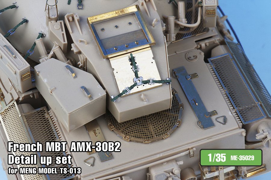 1/35 French MBT AMX-30B2 Detail Up Set for Meng Model - Click Image to Close