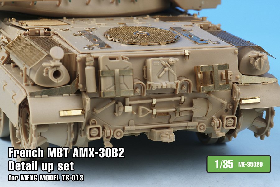 1/35 French MBT AMX-30B2 Detail Up Set for Meng Model - Click Image to Close