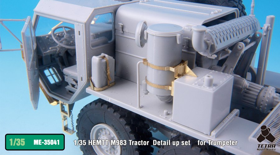 1/35 HEMTT M983 Tractor Detail Up Set for Trumpeter - Click Image to Close