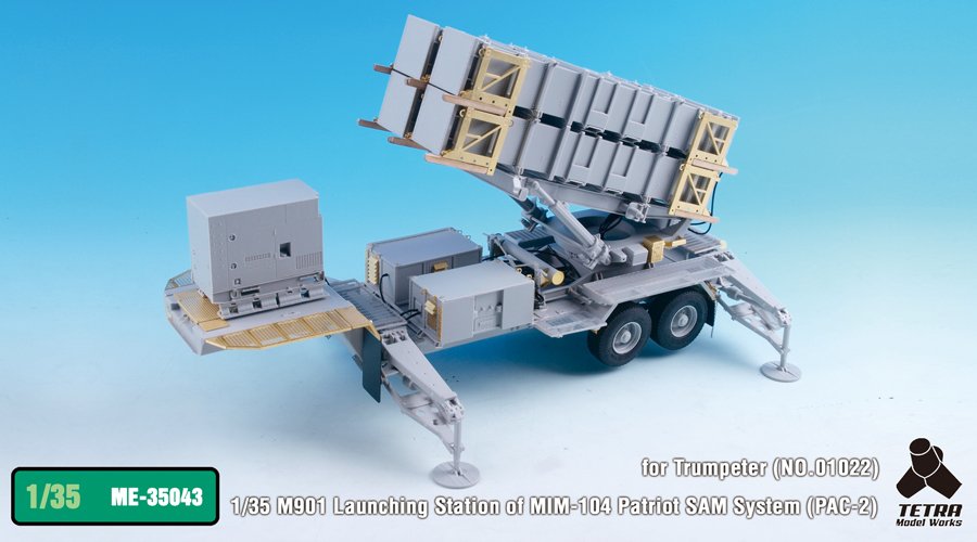 1/35 M901 Launching Station PAC-2 Detail Up Set for Trumpeter - Click Image to Close