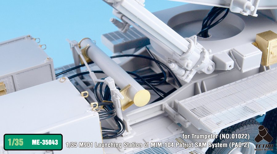 1/35 M901 Launching Station PAC-2 Detail Up Set for Trumpeter - Click Image to Close