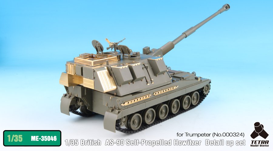 1/35 British AS-90 SPH Detail Up Set for Trumpeter - Click Image to Close