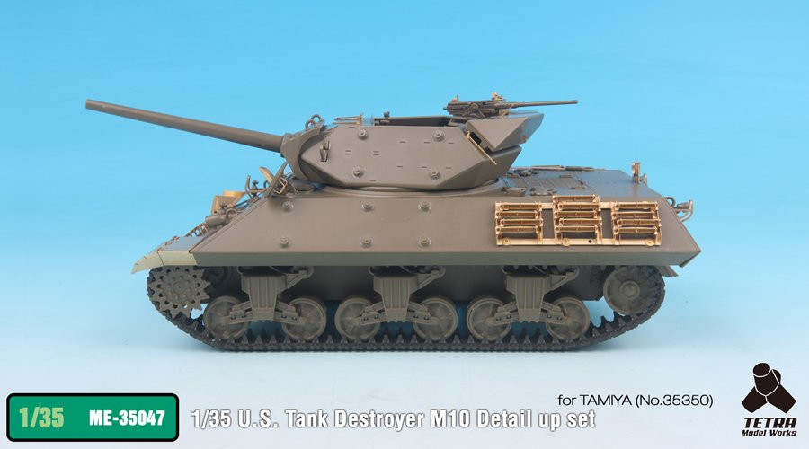 1/35 US M10 Tank Destroyer Detail Up Set for Tamiya 35350 - Click Image to Close