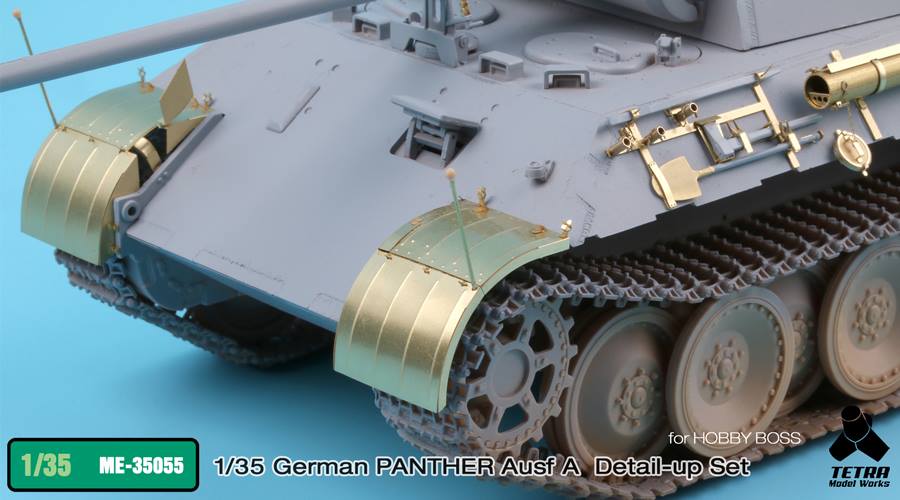 1/35 German Panther Ausf.A Detail Up Set for Hobby Boss - Click Image to Close