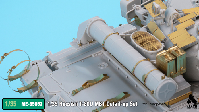 1/35 Russian T-80U MBT Detail Up Set for Trumpeter - Click Image to Close