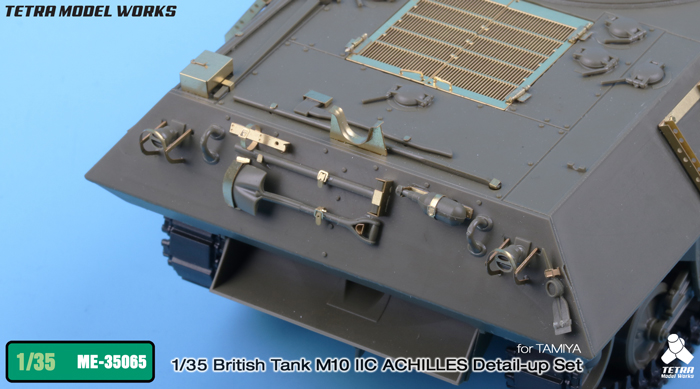 1/35 British Tank M10 IIC Achilles Detail Up Set for Tamiya - Click Image to Close