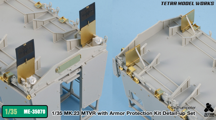 1/35 MK.23 MTVR w/Armor Detail Up Set for Trumpeter - Click Image to Close