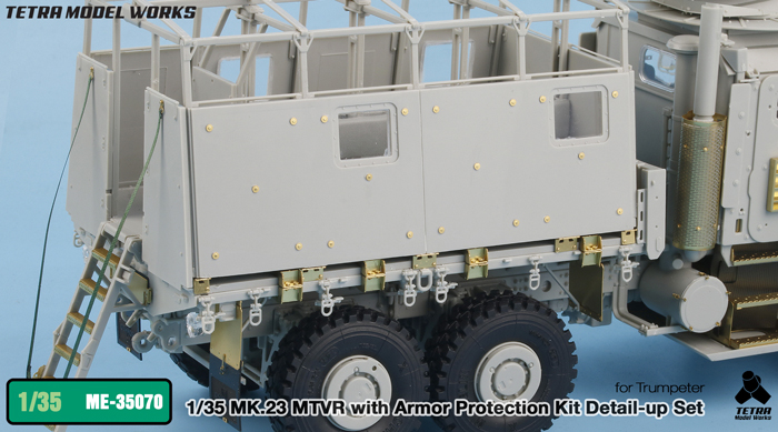 1/35 MK.23 MTVR w/Armor Detail Up Set for Trumpeter - Click Image to Close