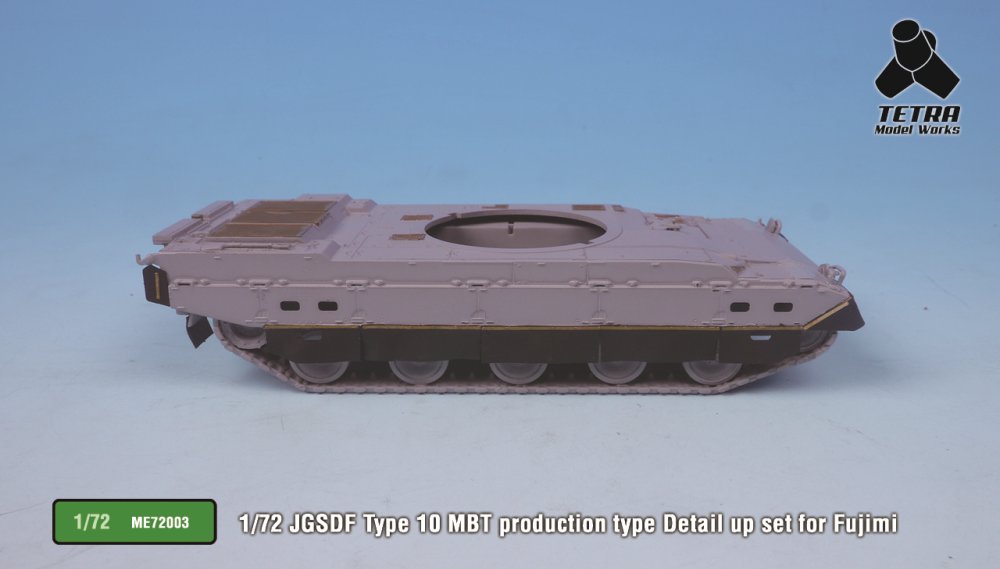 1/72 JGSDF Type 10 MBT Production Type Detail Up Set for Fujimi - Click Image to Close