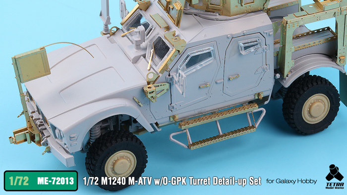 1/72 M1240 M-ATV & O-GPK Turret Detail Up Set for Galaxy Hobby - Click Image to Close