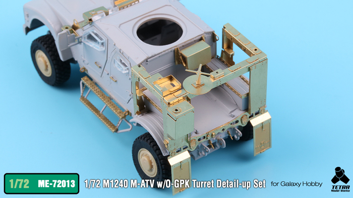 1/72 M1240 M-ATV & O-GPK Turret Detail Up Set for Galaxy Hobby - Click Image to Close