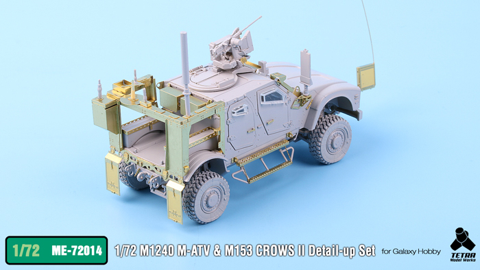 1/72 M1240 M-ATV & M153 Crows II Detail Up Set for Galaxy Hobby - Click Image to Close