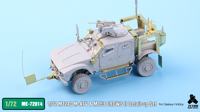 1/72 M1240 M-ATV & M153 Crows II Detail Up Set for Galaxy Hobby - Click Image to Close