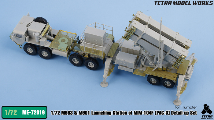 1/72 M983 HEMTT & M901 PAC-3 Detail Up Set for Trumpeter - Click Image to Close