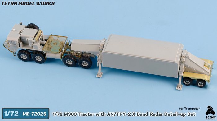 1/72 M983 & AN/TPY-2 X-Band Radar Detail Up Set for Trumpeter - Click Image to Close