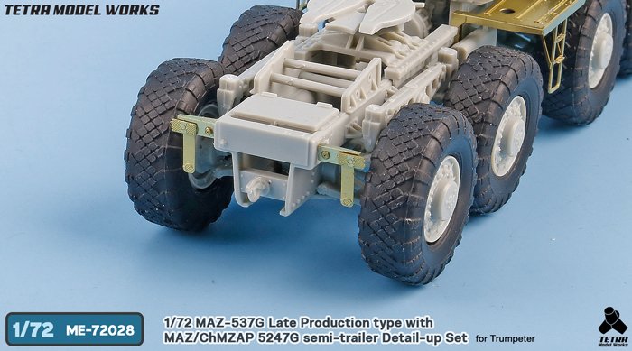 1/72 MAZ-537G Late MAZ/ChMZAP-5247G Detail Up Set for Trumpeter - Click Image to Close
