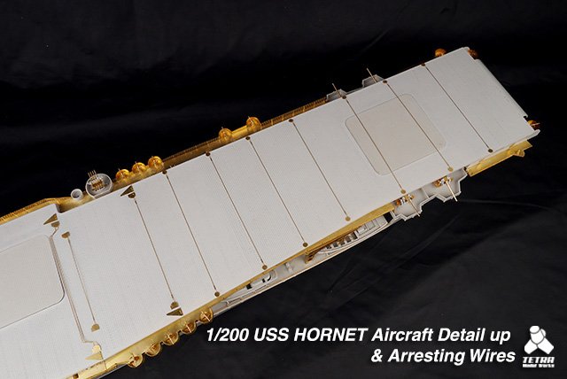 1/200 USS Hornet Aircraft Detail Up Set & Arresting Wires - Click Image to Close