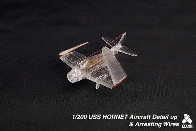 1/200 USS Hornet Aircraft Detail Up Set & Arresting Wires - Click Image to Close