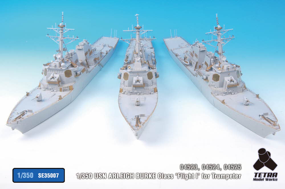 1/350 USS Arleigh Burke Class Flight-I Detail Set for Trumpeter - Click Image to Close