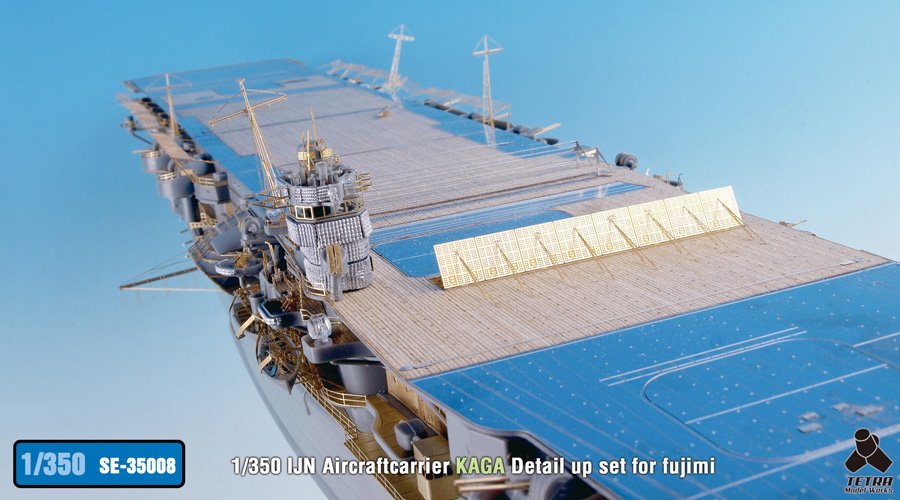 1/350 IJN Aircraft Carrier Kaga Detail Up Set for Fujimi - Click Image to Close