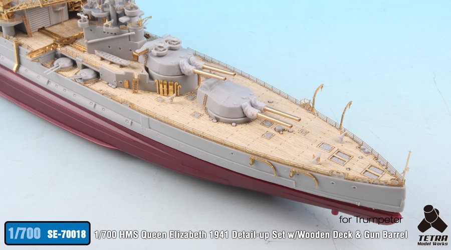 1/700 HMS Queen Elizabeth 1941 Detail Up Set for Trumpeter - Click Image to Close