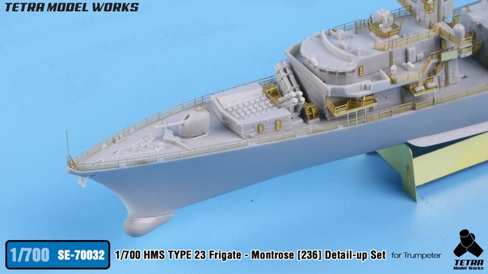 1/700 HMS Type 23 Frigate Montrose (F236) Detail for Trumpeter - Click Image to Close