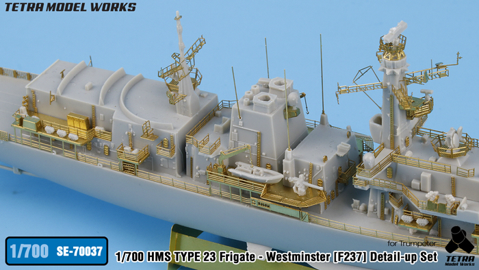 1/700 HMS Type 23 Westminster (F237) Detail Up Set for Trumpeter - Click Image to Close