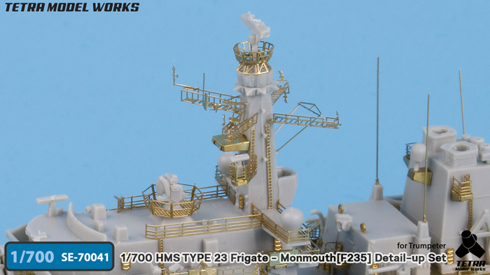 1/700 HMS Type 23 Frigate Monmouth (F235) Detail for Trumpeter - Click Image to Close