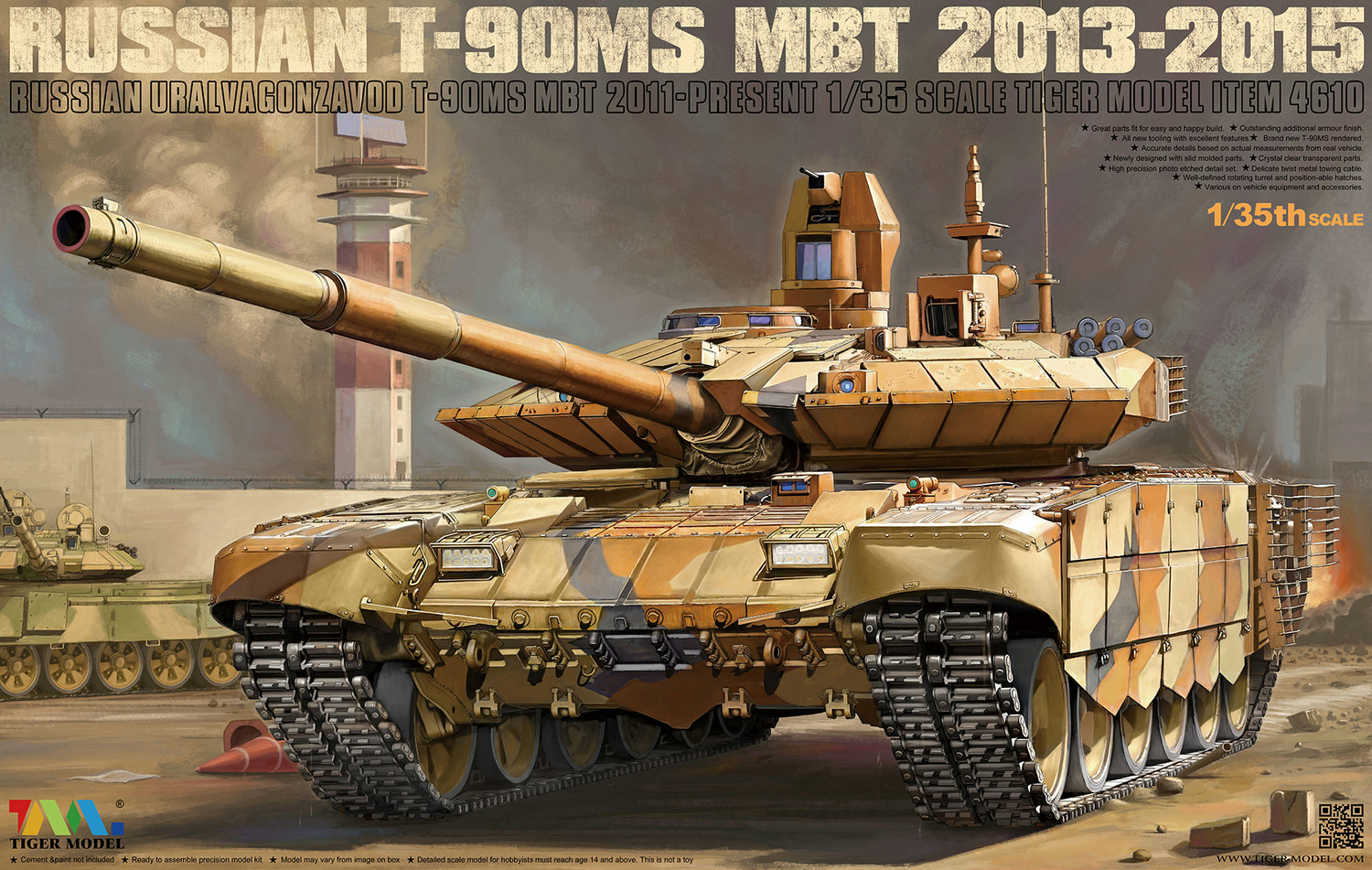 1/35 Russian T-90MS MBT 2013-2015 - Click Image to Close