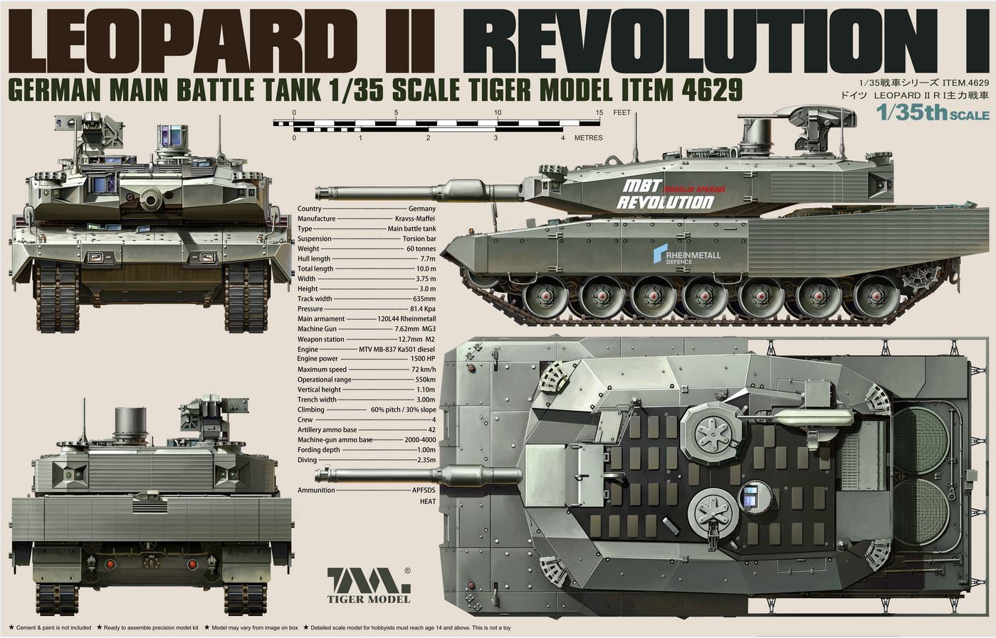 1/35 German Leopard 2 Revolution-I MBT - Click Image to Close