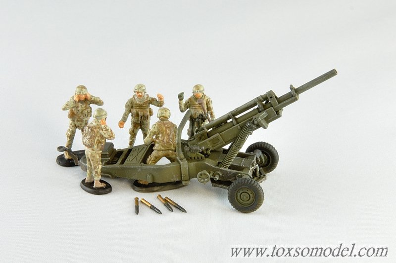 1/72 M102 105mm Howitzer - Click Image to Close