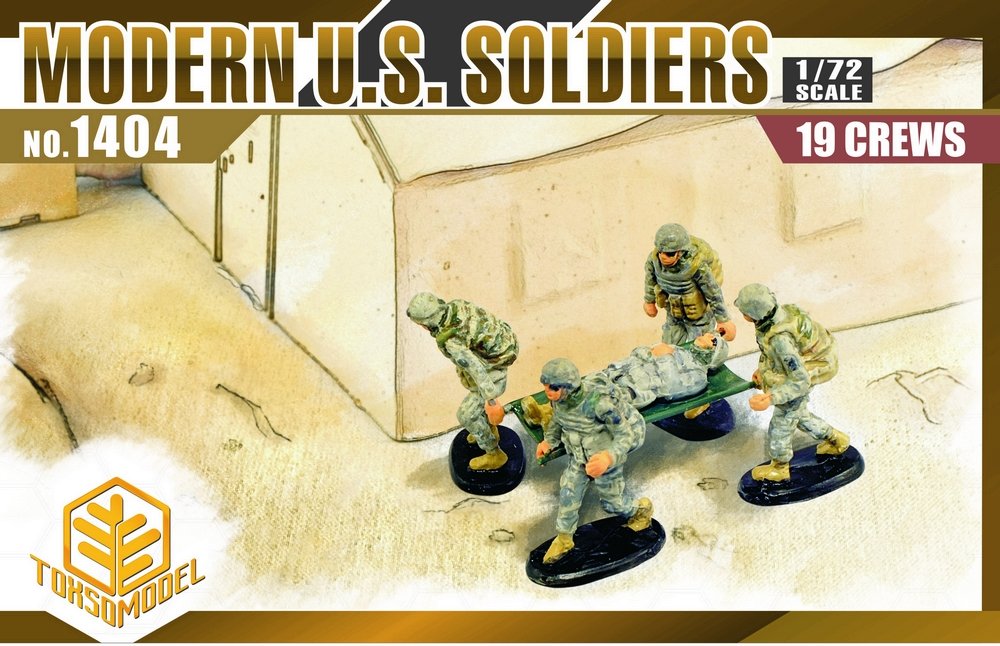 1/72 Modern US Soldiers - Click Image to Close
