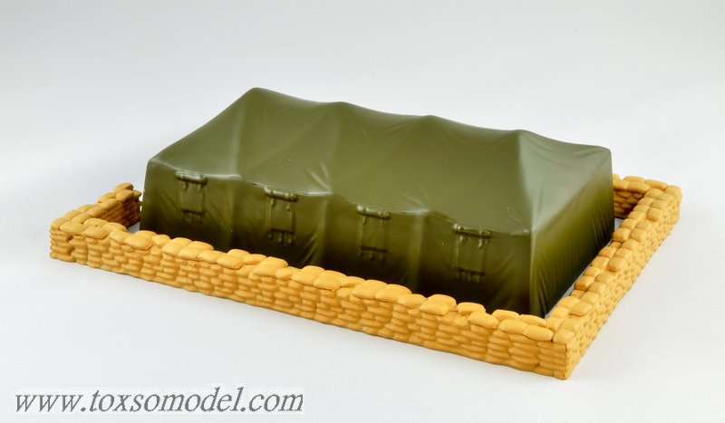 1/72 Military Tent - Click Image to Close