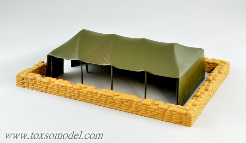 1/72 Military Tent - Click Image to Close