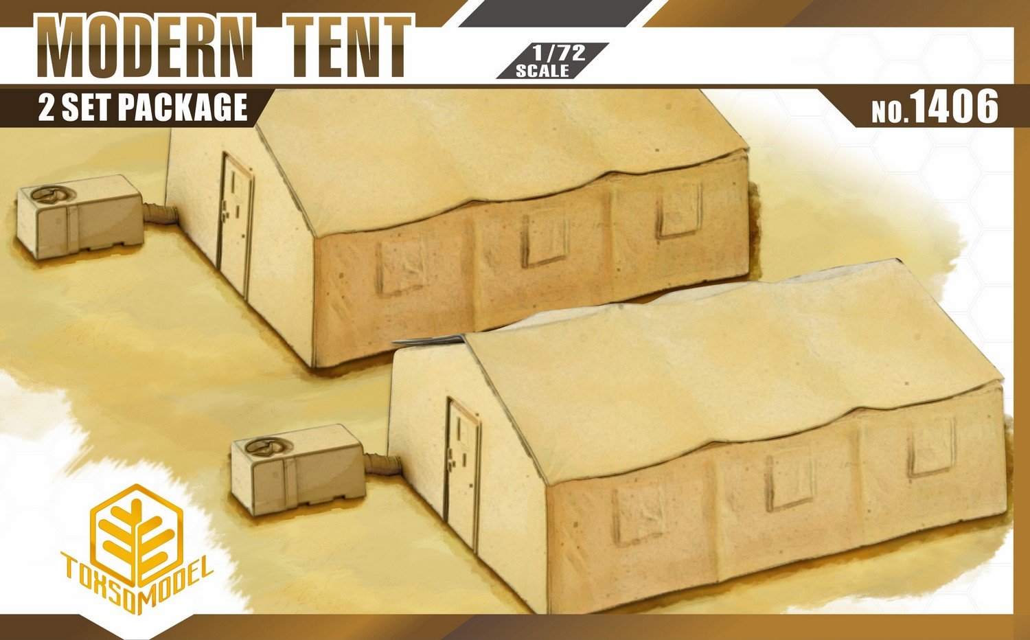 1/72 Modern Tent - Click Image to Close