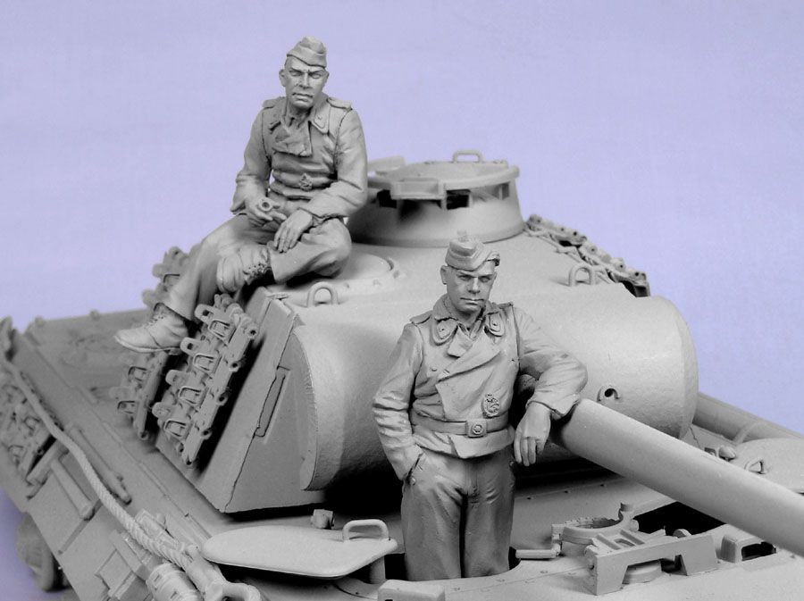 1/35 German Tank Crew, Summer 1940-45 - Click Image to Close