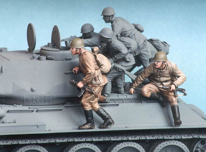 1/35 Soviet Motor Rifle Troops #1, Summer 1943-45 - Click Image to Close