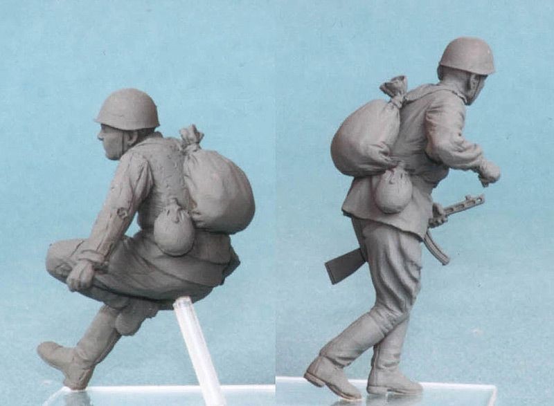 1/35 Soviet Motor Rifle Troops #1, Summer 1943-45 - Click Image to Close