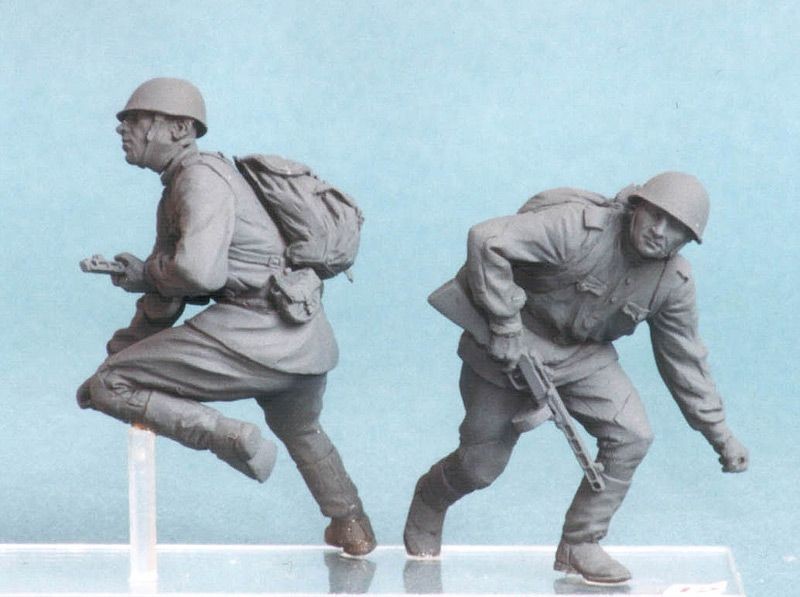 1/35 Soviet Motor Rifle Troops #4, Summer 1943-45 - Click Image to Close