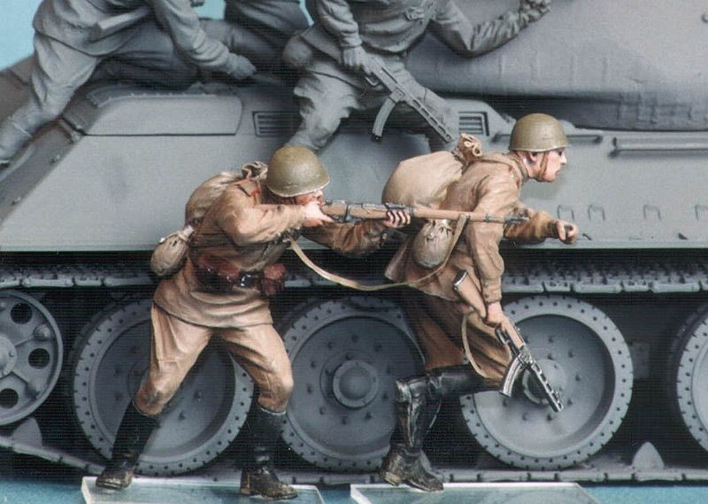 1/35 Soviet Motor Rifle Troops #6, Summer 1943-45 - Click Image to Close