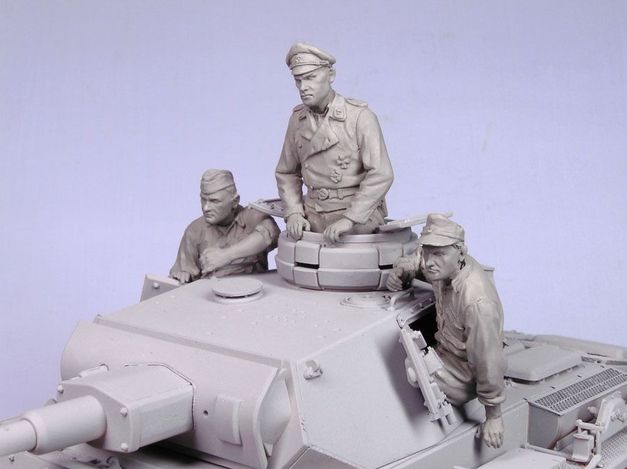 1/35 German Tank Crew for Panzer, Summer 1939-45 - Click Image to Close