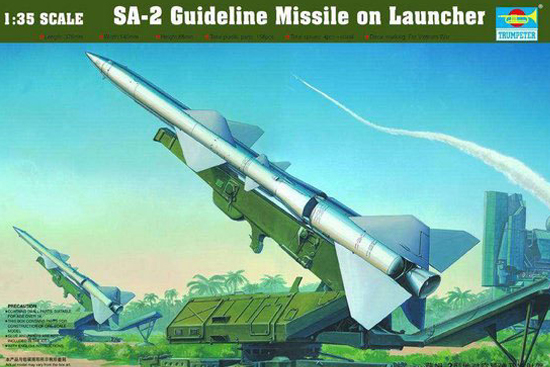 1/35 SA-2 Guideline Missile with Launcher - Click Image to Close