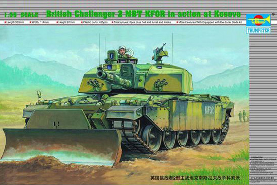1/35 British Challenger 2 MBT "KFOR in Action at Kosovo" - Click Image to Close